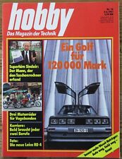 Hobby 12/81 Vergleichstest Moto Guzzi T4, Honda GL 1100 Gold Wing, BMW R100 RT comprar usado  Enviando para Brazil