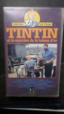 Filme dourado Tintin And The Mystere de La Toison D VHS K7 cassete vídeo D ocasião comprar usado  Enviando para Brazil