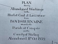 Mining plan boydsburn d'occasion  Expédié en Belgium