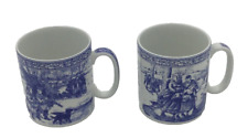 Pair spode blue for sale  BEDFORD