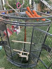 Large parrot cage with play top for sale  HOCKLEY