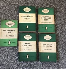 Vintage penguin books. for sale  LEEDS