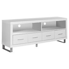 white glossy tv stand for sale  Lincoln