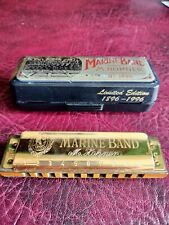 M. HOHNER LIMITED EDITION MARINE BAND HARMONICA for sale  Shipping to South Africa
