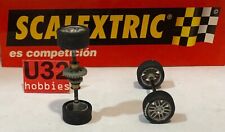 SCALEXTRIC EJE DELANTERO Y TRASERO COMPLETO SEAT LEON PRIMERA SERIE segunda mano  Embacar hacia Argentina