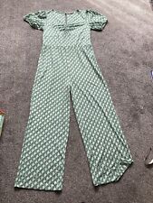 Jumpsuit size green for sale  COLCHESTER