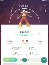 Pokémon blaziken trade for sale  San Francisco