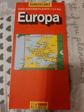 Euro kontinentalkarte europa gebraucht kaufen  Nordkirchen