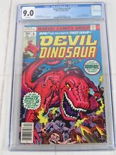 Devil Dinosaur #1 CGC 9.0 WP abril Quadrinhos Marvel 1978 4193160003 comprar usado  Enviando para Brazil