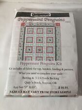 Peppermint penguins quilt for sale  Salem