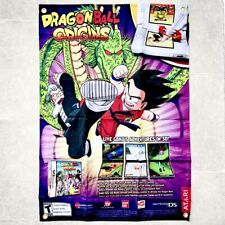 Usado, Dragon Ball Z Origins pôster de videogame display promocional Xbox Nintendo DS vintage comprar usado  Enviando para Brazil