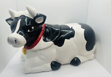 VINTAGE Amc Nyny Cow Cookie Jar, TAIWAN,BATTERY OPERATED LID, MOOS! for sale  Shipping to South Africa