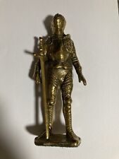 Brass knight ornament for sale  EGHAM