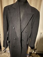 Mens grey overcoat for sale  WHITBY