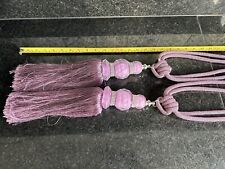Purple curtain tie for sale  MAIDSTONE