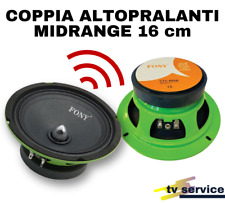 Coppia speaker midrange usato  Casandrino