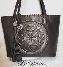 BRIGHTON FERRARA COLLECT PEWTER EMILIA 3D MEDALHÃO BOLSA DE OMBRO US$ 410 comprar usado  Enviando para Brazil