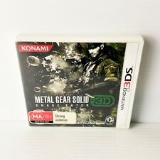 Metal Gear Solid Snake Eater 3D - Nintendo 3DS - Testado e funcionando comprar usado  Enviando para Brazil