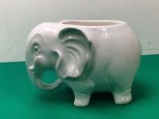 Large 10" Ceramic Elephant Planter Plant Pot for sale  Shipping to South Africa