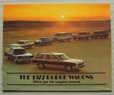 Dodge wagons usa for sale  LEICESTER