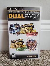 Paquete doble Capcom Classics Collection remezclado y recargado (Sony PSP) usado segunda mano  Embacar hacia Argentina