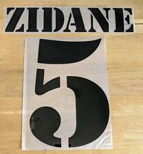 Flocage zidane maillot d'occasion  Formerie