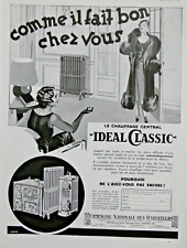 1932 advertising ideal d'occasion  Expédié en Belgium