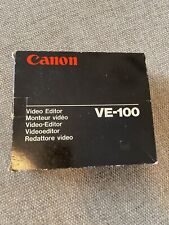 Canon video editor for sale  SOUTHAMPTON