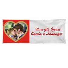 Banner striscione matrimonio usato  Acate