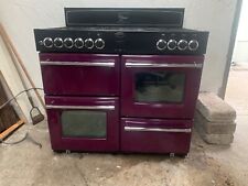 Belling Farmhouse 90cm Dual Fuel Range Cooker - Black (444444121) for sale  Shipping to Ireland