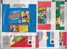 HOCKEY WAX PACK WRAPPER OPC O PEE CHEE TOPPS VARIATION & EMPTY BOX LOT SEE LIST for sale  Canada
