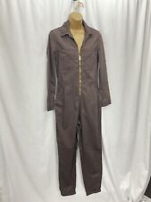 Size brown jumpsuit for sale  BLACKPOOL