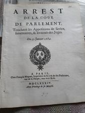 1684 vieux papiers d'occasion  Rochefort