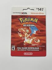 Usado, Pokémon Red 3DS Cartão de Loja EXPIRADO SEM JOGO Charizard VEJA FOTOS Promo ANÚNCIO comprar usado  Enviando para Brazil