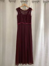 wine coloured bridesmaid dresses for sale  RUGBY