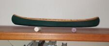 "Indian Girl" Wooden Canoe with Cane seats, paddle , Miniature Replica,  16-Inch for sale  Shipping to South Africa