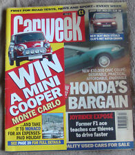 Carweek january 1994 for sale  SWADLINCOTE