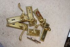 Brass lever latch for sale  BRIGHTON