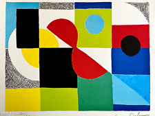 Sonia Delaunay Litografia 1978(Jean Hans Arp Piet Mondrian Josef Albers @) comprar usado  Enviando para Brazil