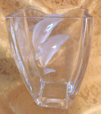 glass vase crystal for sale  Levittown