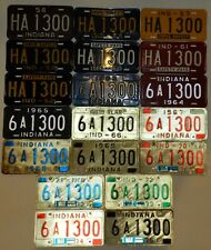 Indiana license plates for sale  Lebanon