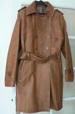 Manteau trench cuir d'occasion  Basse-Goulaine