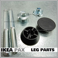 IKEA PAX LEGS FEET SPARE PARTS 110618 110617 100751 BRAND NEW GENUINE IN STOCK myynnissä  Leverans till Finland