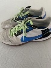 Sapato de Futsal Nike Street Gato Masculino Tamanho 11 - Cinza, Azul, Verde comprar usado  Enviando para Brazil