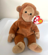 Original TY Beanie Baby Bongo, 1995, Style 4067, Tan Tail not Brown for sale  Shipping to South Africa