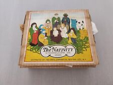 Vintage nativity set for sale  Moriah
