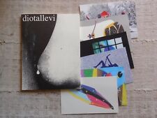 Marcello Diotallevi carte d'artista  catalogo mostra + 6 cartoline d'occasion  Expédié en France