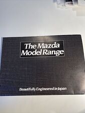 Mazda range brochure for sale  NEWCASTLE UPON TYNE