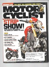 Motorcyclist magazine april for sale  Pendergrass