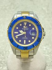 Relógio Technos quartzo 43mm masculino mostrador azul feito na Suíça redondo vintage TSM402 comprar usado  Enviando para Brazil